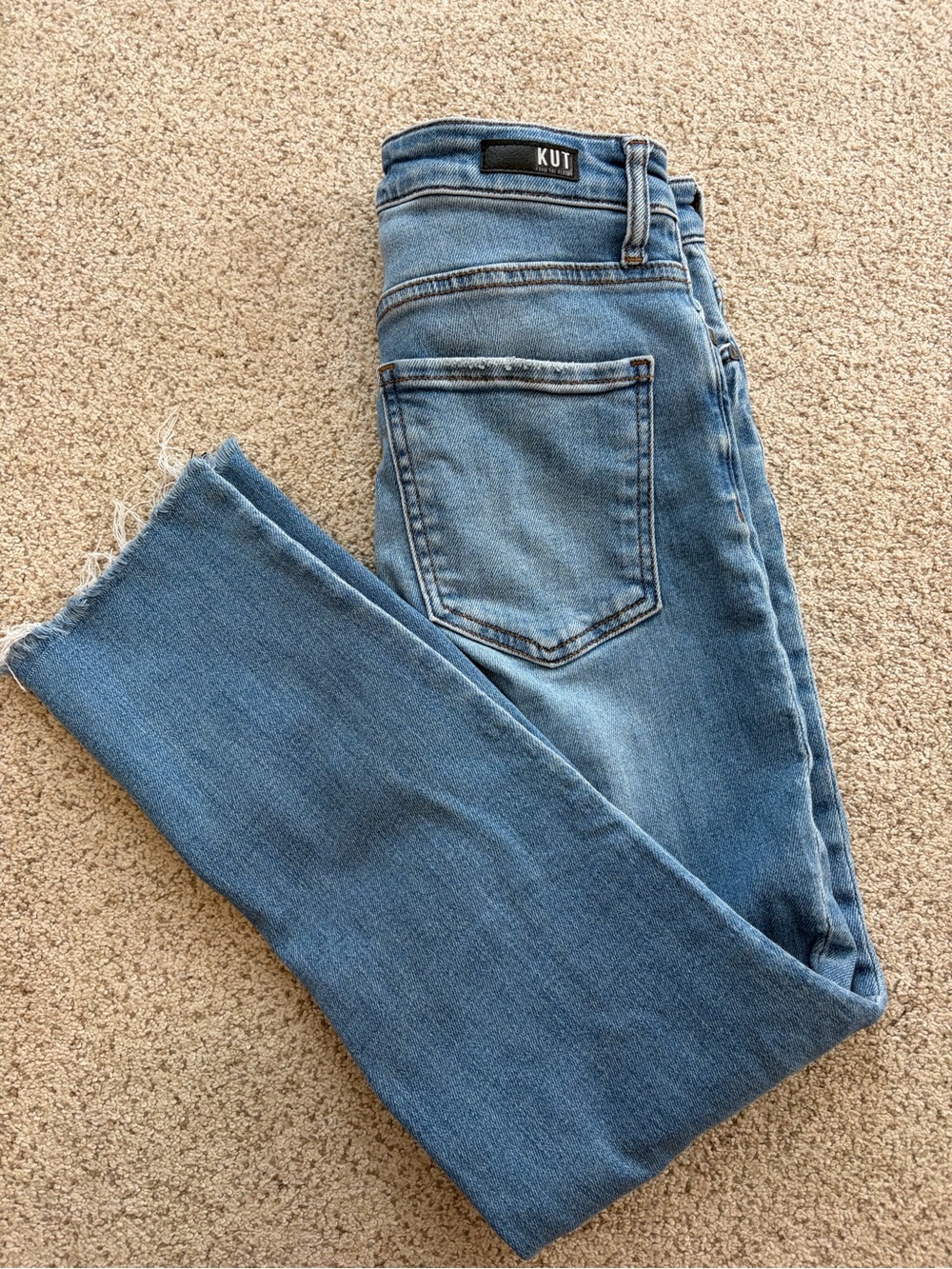 Kut from the Kloth high rise mom jean